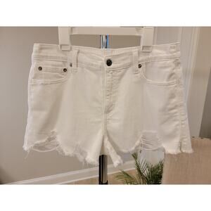 Aerie White Women Shorts